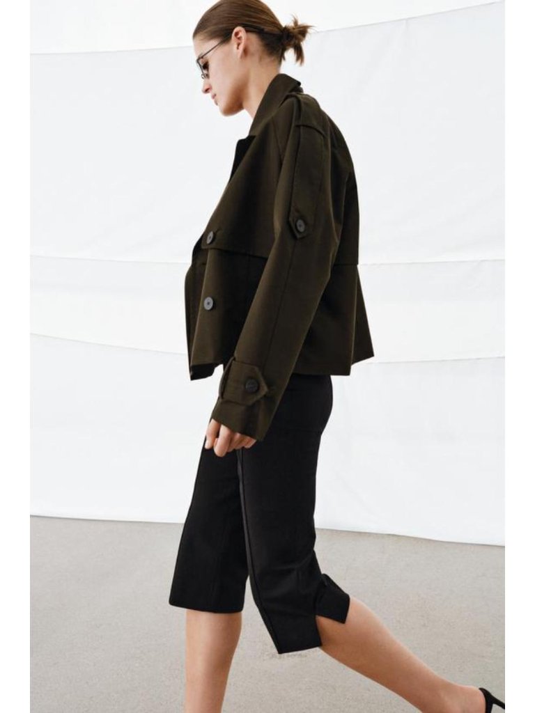 Zara Zw Collection Capri Pants
